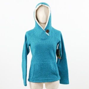 Koppen S Fleece Lined Hooded Sweatshirt Jacket